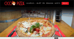 Desktop Screenshot of cicciopizza.com
